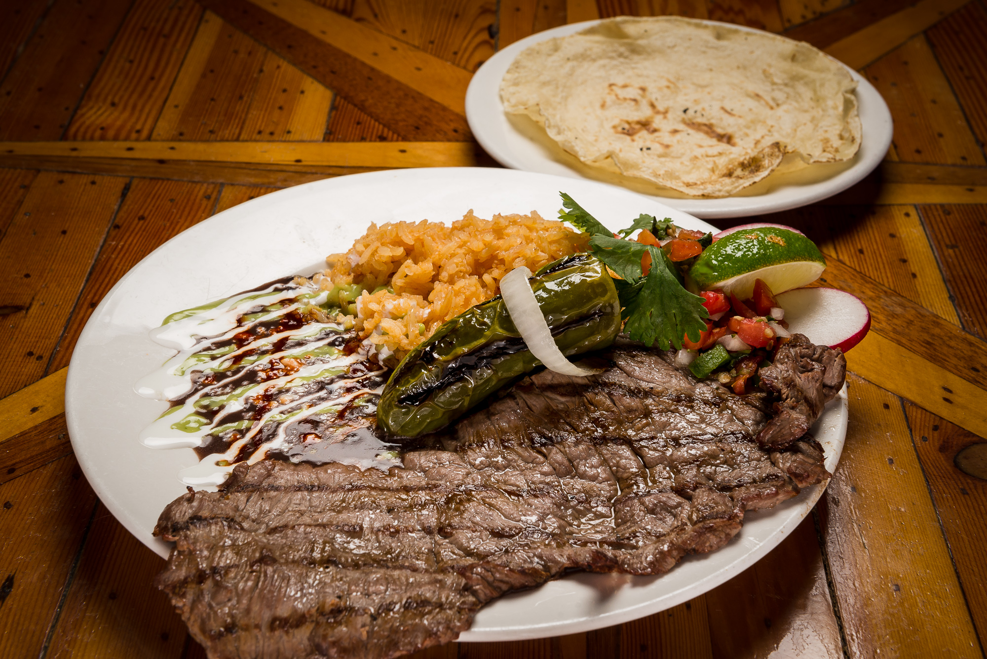 10 - Carne Asada Plato