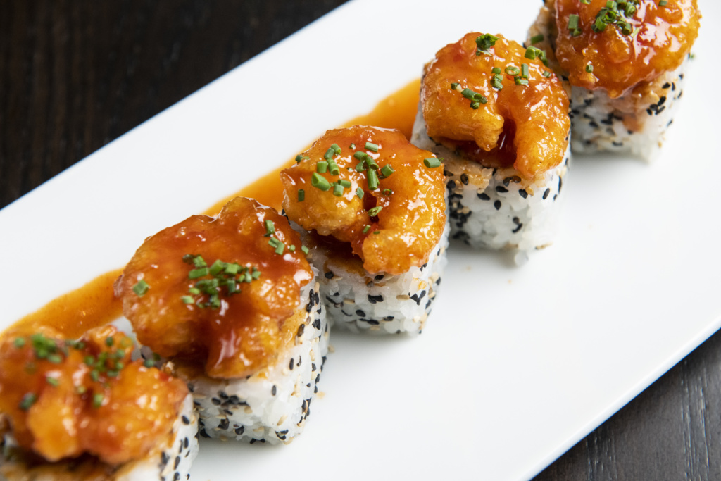 Shrimp Tempura Roll-squashed